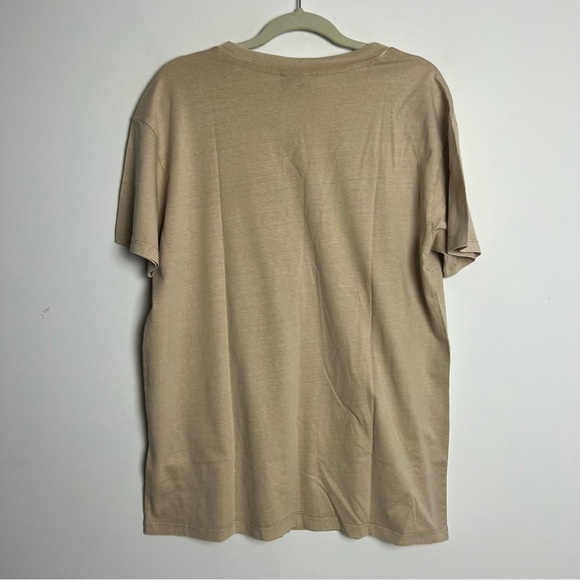 NEW Zion Rootwear Bob Marley Taupe Short Sleeve Oversized Graphic T-Shirt Sz S - Picture 4 of 9